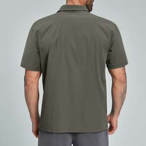 Recycled Polyamide &amp; Elastane <strong>Golfer</strong> Polo <strong>Shirt</strong> Short Sleeves Top Citywalk Run Weekend Pickle Ball Tennis Bike Hike Men <strong>T</strong> <strong>Shirts</strong> - Product Image 2