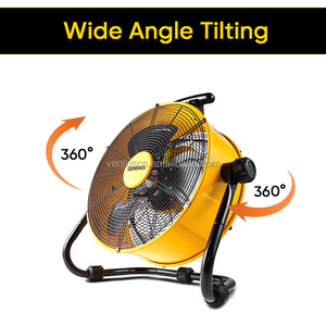 Ventilateur industriel de 18 pouces avec moteur CC, construction métallique, vent puissant et méthodes de contrôle multiples - Utilisation commerciale - Product Image 4