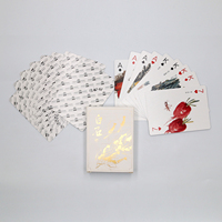 Cartes à jouer personnalisées en PVC/papier - Écologiques, durables, finition vernie/mate/brillante, coins carrés/arrondis, personnalisables