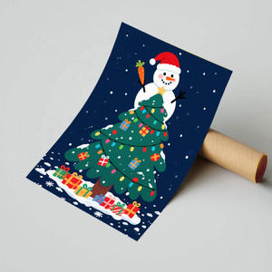 व्यापार विज्ञापन प्रचार के लिए कस्टम बड़े आकार की रंगीन फोटो और फिल्म पोस्टर प्रिंटिंग - Product Image 4