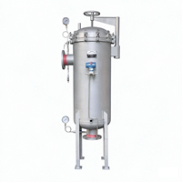 Unidad de Filtro Multicartucho SUS304 para Agua Doméstica, Agua del Grifo, Filtración de Precisión