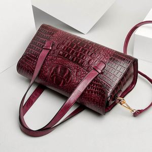 Nouveaux sacs à main pas chers, sacs Boston à imprimé crocodile tendance, sacs à main portables, sacs bandoulière pour femmes - Product Image 2
