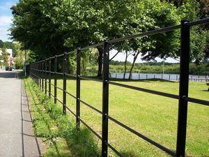 Valla al por mayor casa vaca granja valla de seguridad agrícola metal zinc acero cercado requiere poco mantenimiento 10 pies de largo - Product Image 3