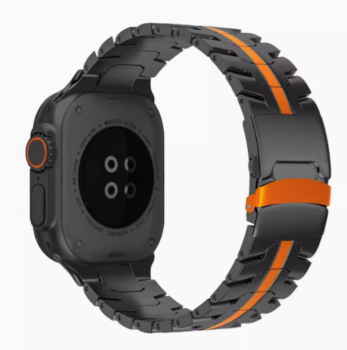 Acero Inoxidable-Negro-Naranja