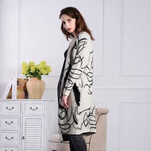 أزياء فريدة تصميم السيدات سترة طويلة البلوزات/ - Product Image 4