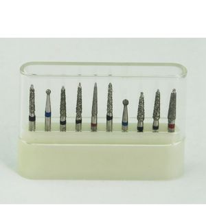 Ensemble de fraises diamantées à extrémité sûre fraises de préparation des dents pour la restauration postérieure antérieure - Product Image 3