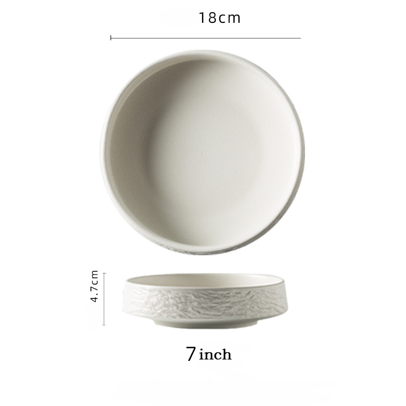 7 inch bowl-White