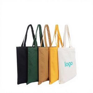 <b>Plain</b> Cotton Canvas Tote <b>Bag</b> Custom Logo Custom Color Lightweight Reusable Grocery Shopping Promotional <b>Gift</b> Bulk Order - Product Image 5