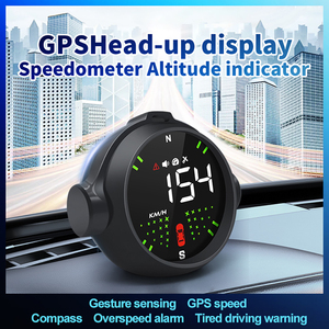 Hot bán phổ GPS Heads up hiển thị tay miễn phí cử chỉ điều khiển GPS HUD <span class=keywords><strong>Speedometer</strong></span> - Product Image 2