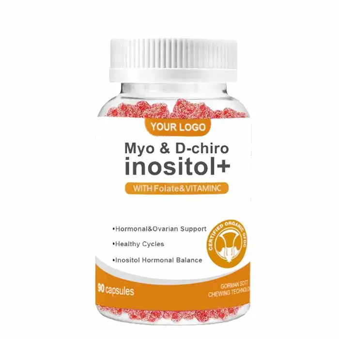 OEM Добавка Витамина myo Инозитол и d chiro inositol gummies inositol Gummies Inositol gummies