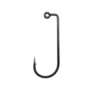 130pcs Barbed Baitholder Fishing Hooks Saltwater Offset Jig Rig Fishhooks  High Carbon Steel Octopus Circle Hooks Kit 1/0-5/0