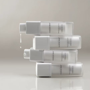 ขวดปั๊มโลชั่นแบบหมุนสุญญากาศ รุ่นขายส่ง ทรงเหลี่ยม แบบเติมได้ สีขาวขุ่น ขนาด 15 มล. 30 มล. 50 มล. - Product Image 2