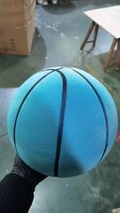 Balón de <span class=keywords><strong>Baloncesto</strong></span> Oficial OEM Silencioso, Sin Aire, de Espuma, con Ranuras, para Entrenamiento en Interiores con Aro, 460g, 400g, 520g - Product Image 3