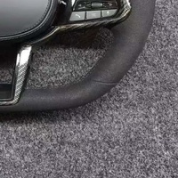 Volant en daim CS adapté aux BMW M3 M4 M5 X3 G05 G20 G30 G06 G07 G80 F06 F15 F20 F30 F36 F40 F80 G80 G82 G87 F97