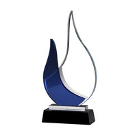 Gobelet de cristal, 1 pièce, Collection de prix annuelles Souvenir, Simple et Transparent, tasse à découper exquise, à la mode