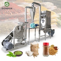 Fruit- en graanmolen, poedermolen, kruiden-, rijstvlies-, gember- en kurkumamolen, verwerkingsmachine, crusher, pulverisator.