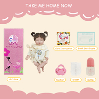 Poupée Reborn en Silicone Corps Entier Réaliste Faite à la Main, Poupée Bébé Hyper Réaliste, Boneca, Poupée à la Mode, Cadeau
