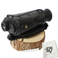 Monokuler Termal 256x192 384x288 NETD 40mK F0.95 Lensa 15mm 10mm Penentuan Posisi Laser Daya Tahan Baterai 8 Jam Teropong USB Pembaruan OTA