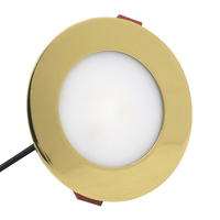 Luz LED de Techo para Interiores de Barcos, Caravanas, Yates y Baños, con Control Remoto Inalámbrico RGBW de 6W, IP67, Muestra Disponible