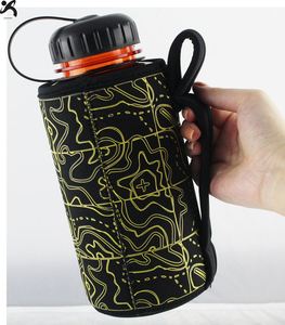 Manchon isotherme en néoprène pour bouteille d'eau de 32 oz, housse de protection pour bouteille de 32 oz avec poignée - Product Image 1