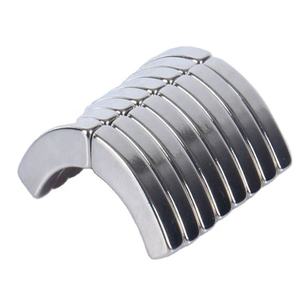 Anneau de bloc à bas prix de haute qualité n35 n52 n54 arc en forme d'éventail permanent terre rare ndfeb aimant arc néodyme pour <span class=keywords><strong>magsafe</strong></span> - Product Image 5