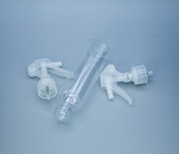 Conteneurs de solutions de nettoyage transparentes 500 ml 750 ml 16 oz 25 oz Bouteille pulvérisateur en plastique Cosmo en forme de balle avec pulvérisateur à gâchette à col 28-410