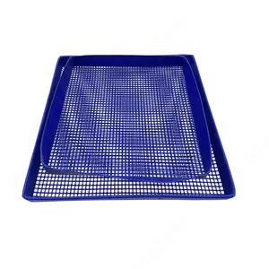 Food Grade Reusable Non-stick PTFE Mesh basket For Oven Tray Cooking