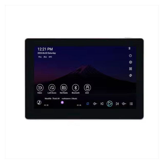 DS7 OEM 7-Inch Android Wall Touch Screen Audio Sound Amplifier Online Music Video YouTube Google Play TF Card Receiver Amplifier