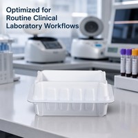 Reservoir PS 100ml Steril untuk Laboratorium (Paket Massal; Kemasan Individual; atau 5 buah/kantong)