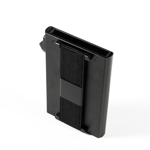 Casekey Custom Color Anti-theft Aluminum Business Cardholder <b>Rfid</b> Automatic <b>Wallet</b> Smart Metal <b>Wallet</b> with Elastic Band <b>for</b> <b>Men</b> - Product Image 3