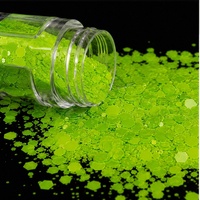 Échantillon Gratuit de Paillettes Hexagonales Épaisses en Polyester Mat Résistant aux Solvants, Couleurs Macaron, pour Résine, Gobelets et Artisanat 2026