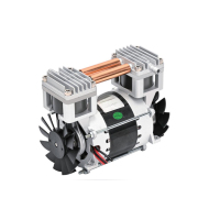 Pompe à vide micro-sans huile, 110/220V, 30L/min, grande capacité, pour équipement industriel, stock disponible, livraison directe OEM