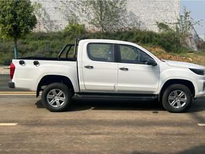 TUNLAND P4 Diesel Pickup <strong>Truck</strong> 4X4 Drivetrain with High Cargo Bed Turbo Engine with Rear Tow Bracket Arm - Product Image 4