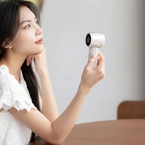Turbo <b>Usb</b> Charging Rechargeable High-Speed With Digital Display 100 Gears Portable Cooling <b>Mini</b> Fan - Product Image 3