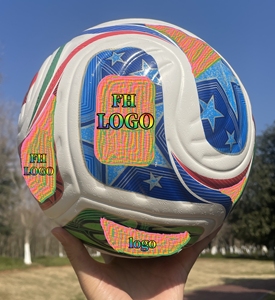<span class=keywords><strong>Pallone</strong></span> <span class=keywords><strong>da</strong></span> <span class=keywords><strong>Calcio</strong></span> Termosaldato di Alta Qualità per la Coppa del Mondo 2026, Design USA Canada Messico, in PU, Misura 5, per Competizioni Professionali e Allenamento - Product Image 1