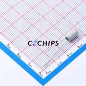 Condensateur solide JBLE2470M025A080RLM 47µF 25V, composant traversant (THT), D5xL8mm 20% 1.05A 100kHz - Product Image 2