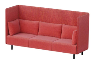 Bộ ghế <span class=keywords><strong>sofa</strong></span> vải hiện đại 3 chỗ ngồi dùng cho phòng tiếp khách văn phòng & nhà ở, căn hộ, phòng ngủ, bệnh viện & xưởng. - Product Image 4