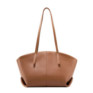 2026 Fashion <b>Large</b> Capacity <b>Handbag</b> <b>Leather</b> Women's Casual Shoulder Bag Closed Polyester Lined Tote Bag - Product Image 3