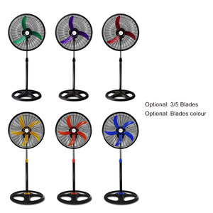 Nhà Máy Bán Hàng Trực Tiếp 18 Inch Ngân Sách 3 Lưỡi Chiều Cao Có Thể Điều Chỉnh Rộng Dao Động Hiệu Suất Cao AC Động Cơ Đứng Bệ <span class=keywords><strong>Fan</strong></span> - Product Image 6