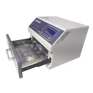 ZB3530HL Equipamento de solda reflow máquina de solda 2400 W Ar quente aquecimento reflow solda de bancada 35 cm x 30 cm tipo gaveta forno reflow