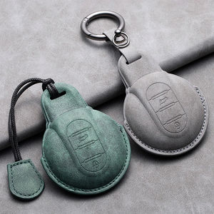 Housse de protection en cuir pour clé de voiture BMW <span class=keywords><strong>MINI</strong></span> <span class=keywords><strong>COOPER</strong></span> S ONE JCW F54 F55 F56 F57 F60 CLUBMAN COUNTRYMAN, accessoires pour porte-clés - Product Image 6