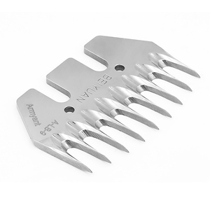 Lama per Tosatrice Elettrica a 9 Denti per Pecore e Capre, Pettine Dritto per Tosatura Lana - Product Image 2