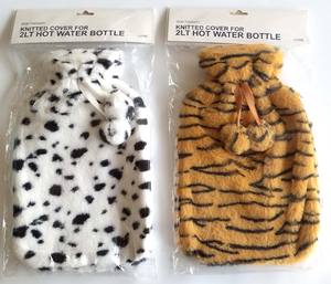 <span class=keywords><strong>Bouillotte</strong></span> en caoutchouc avec <span class=keywords><strong>ceinture</strong></span> imprimée et housse en peluche, coussin chauffant pour les maux de dos, <span class=keywords><strong>bouillotte</strong></span> d'une capacité de 1,5 L - Product Image 6