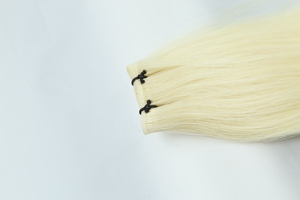 ผมต่อ SHY HAIR แบบเส้นผมแท้ สีบลอนด์อ่อน # ผมต่อแบบตรง 60 เส้น อัตราส่วนผมแท้ 80% - Product Image 2