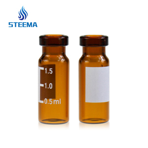 Steema 1,5ml Borosilikat-Röhrchen aus Glas mit Schraubverschluss, klare Probenfläschchen, OEM für Laboranwendungen - Product Image 1