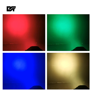 Lumière de profil de projecteur blanc et chaud avec mise au point automatique 4 en 1 lumières de scène contrôle de Zoom manuel pour Dj Disco Party Club - Product Image 5