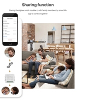 Module de relais Wi-Fi tactile pour rideaux, mini-interrupteur sans neutre avec module Tuya et télécommande, conforme RoHS et CE