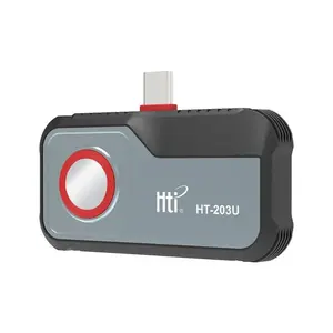 HT-203U kamera termal inframerah, Imager ponsel Android tipe C, kamera termal 256*192 piksel untuk perbaikan listrik