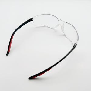 แว่นตานิรภัยป้องกันฝ้าน้ำหนักเบา แว่นตาพีซีใสสำหรับปกป้องดวงตา ป้องกันการกระเด็นของของเหลว - Product Image 3