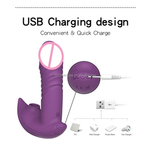 Vibrador <span class=keywords><strong>Dildo</strong></span> con Control Remoto Inalámbrico para Mujeres, 10 Patrones de Vibración y Succión Clítoris - Product Image 5
